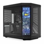 HYTE Y70 touch infinite Modern Aesthetic Tempered Glass ATX Mid-Tower Computer Case - black color