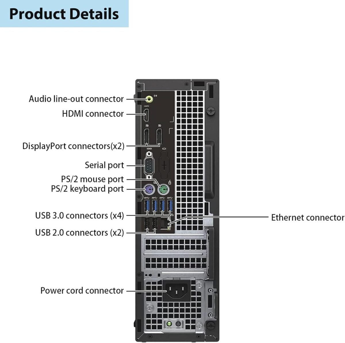 Dell Optiplex 7050 SFF Desktop Computer PC Intel Core i5 Desktop