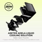 TRYX Panorama SE 360 ARGB 360mm AIO Rotatable 6.67'' AMOLED Curved Screen 3D Anamorphic Effect Customizable AIO Cooler 360mm Asetek Adela Pump 280w - Image 3