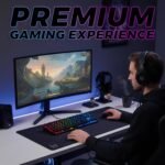 TECWARE Phantom 87 Key RGB Mechanical Gaming Keyboard | Outemu Red Switch | 16.8M Color LED Lighting | 18 Pre-Set | Low Latency | N-Key Rollover | Software Customizable Keys | Wired USB Connection - Image 3