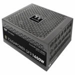 Thermaltake Toughpower GF3 1650W, True 600W 12VHPWR Connectors on PSU & NVIDIA RTX 40 series, ATX 3.0/PCI-E 5.0 Ready, 80+ Gold, SLI/Crossfire Ready Power Supply