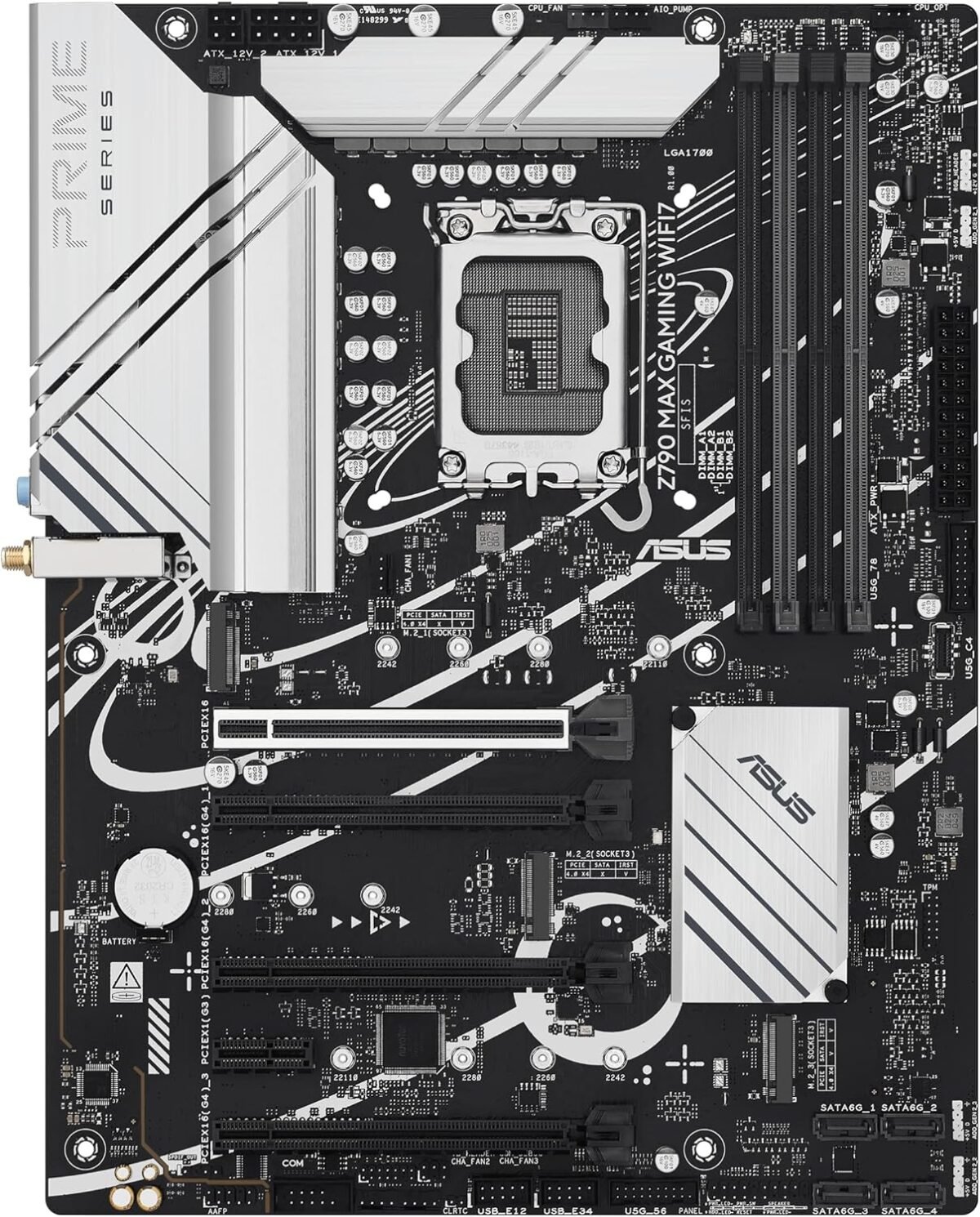ASUS Z790 MAX Gaming WIFI7 Intel Z790 (LGA 1700) ATX Motherboard – MPC ...