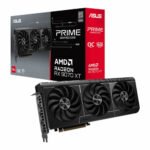 ASUS AMD Radeon RX 9070 XT Prime Overclocked Triple Fan 16GB GDDR6 PCIe 5.0 Graphics Card