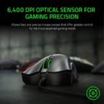 Razer DeathAdder Essential Gaming Mouse: 6400 DPI Optical Sensor - 5 Programmable Buttons - Mechanical Switches - Rubber Side Grips - Classic Black - Image 5