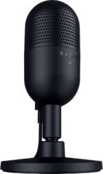 Razer Seiren V3 Mini USB Microphone: Condenser Mic - Supercardioid Pickup Pattern - Tap-to-Mute Sensor with LED Indicator - Shock Absorber - Ultra Compact - PC, Discord, OBS Studio, XSplit - Black - Image 2