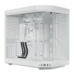 HYTE Y70 Dual Chamber Tempered Glass ATX Mid-Tower Computer Case - Snow White - Image 3