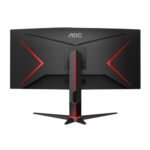 AOC CU34G2XP-B 34" 2K UWQHD (3440 X 1440) 180Hz UltraWide Curved Screen Gaming Monitor (Refurbished) 90day warranty - Image 2