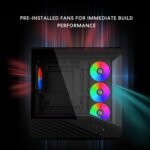 Lian Li VECTOR V100 MINI Micro Form Factor Compact PC Case black - Image 8