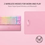 Razer Orochi V2 Mobile Wireless Gaming Mouse: Ultra Lightweight - 2 Wireless Modes - Up to 950 Hr Battery Life - Mechanical Mouse Switches - 5G Advanced 18K DPI Optical Sensor - Quartz Pink - Image 5