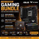 ULTIMATE GAMING BUNDLE  1 - AM5 RYZEN 7700X 32GB DDR5 AND B850M MAINBOARD