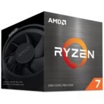 AMD Ryzen 7 5800XT Vermeer AM4 3.80GHz 8-Core Boxed Processor Wraith Prism Cooler