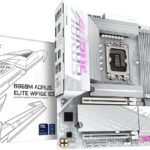 GIGABYTE B860M AORUS Elite WIFI6E ICE Intel Core Ultra (Series 2) LGA 1851 Motherboard