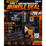 Bundle Ryzen 7 7800x3D CPU + ASUS B850M-E WIFI TUF GAMING Combo Bundle