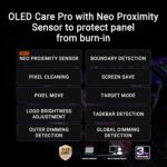 ASUS ROG Strix 34” Ultrawide QD-OLED HDR Gaming Monitor (XG34WCDG) - Image 4