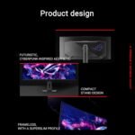ASUS ROG Strix 34” Ultrawide QD-OLED HDR Gaming Monitor (XG34WCDG) - Image 3