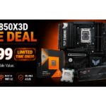 Bundle Ryzen 7 9850x3D CPU + ASUS B850M-E WIFI TUF GAMING Combo Bundle