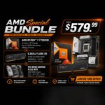 AMD AM5 SPECIAL BUNDLE AM5 RYZEN 7 7700X3D , B850 AND 16GB DDR5 Memory Bundle deal