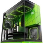 Geometric Future M5 Tempered Glass Mid Tower, E-ATX/ATX Gaming Case