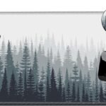 Misty Forest Mouse Pad