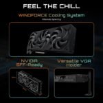 GIGABYTE GeForce RTX 5080 WINDFORCE OC SFF 16G Graphics Card, WINDFORCE Cooling System, 16GB - Image 8