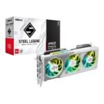 ASRock AMD Radeon RX 9070 Steel Legend Overclocked Triple Fan 16GB GDDR6 PCIe 4.0 Graphics Card - Image 2