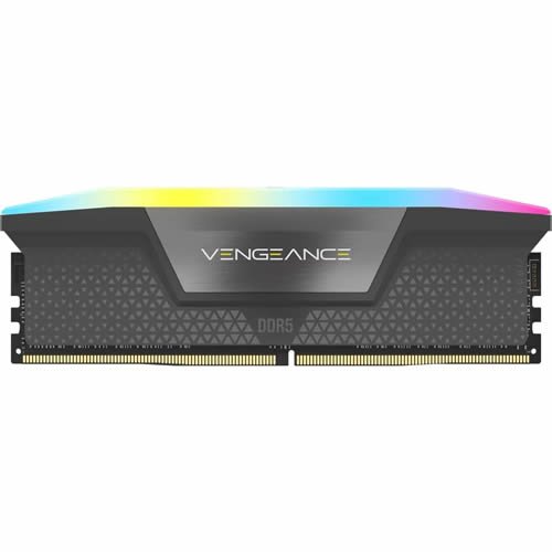 517TOW5gpNL._AC_SL1100_ CORSAIR Vengeance RGB DDR5 16GB (1x16GB) up to 6000MHz AMD Intel RAM - Image 1
