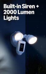 Ring Floodlight Cam Wired Plus, Outdoor Home or Business Security with Motion-Activated 1080p HD Video and Floodlights, White - Image 4