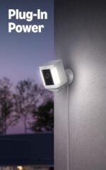 Ring Spotlight Cam Plus, Plug-In, Home or business security with HD video, Two-Way Talk, Color Night Vision, and Security Siren, White - Image 4