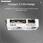ASUS Dual Radeon RX 9060 XT 16GB GDDR6 White Edition Gaming Graphics Card - Image 8