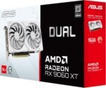 ASUS Dual Radeon RX 9060 XT 16GB GDDR6 White Edition Gaming Graphics Card - Image 2