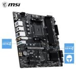 GIGABYTE B550M DS3H AC R2 AMD AM4 mATX Motherboard, Supports Ryzen 5000/4000/3000 Series Processors, DDR4, 5+3 Power Phase, 2X M.2, PCIe 4.0, WIFI5, GbE LAN, PCIe EZ-Latch, WiFi EZ Plug, RGB Fusion - Image 2