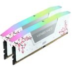 CORSAIR - Vengeance RGB 32GB DDR5 6000MHz Cherry Blossom RAM - White - Image 3